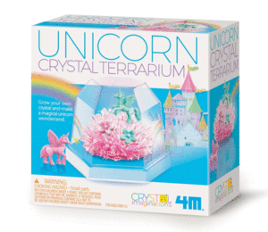 CRYSTAL GROWING UNICORN CRYSTAL TERRARIUM 4M