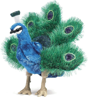 PEACOCK PUPPET