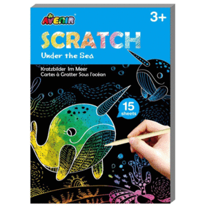 MINI SCRATCH BOOK UNDER THE SEA