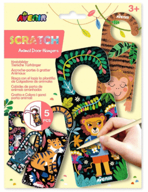 SCRATCH - ANIMAL DOOR HANGERS