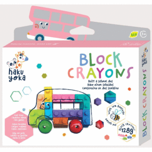 BLOCK CRAYONS (SCHOOL BUS)