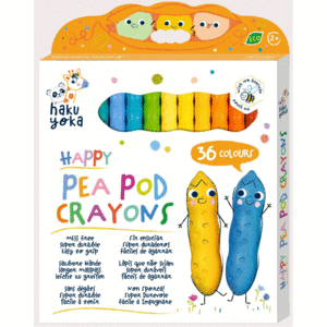 HAPPY PEA POD CRAYONS (PACK OF 36)