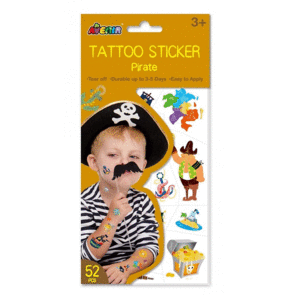 TATTOO STICKERS PIRATE