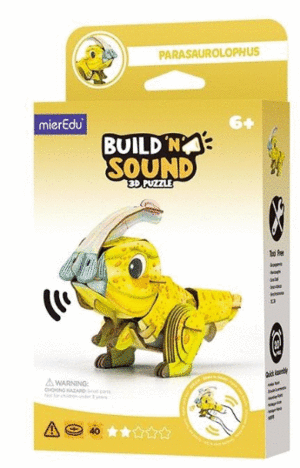 BUILD 'N' SOUND 3D PUZZLE PARASAUROLOPHUS