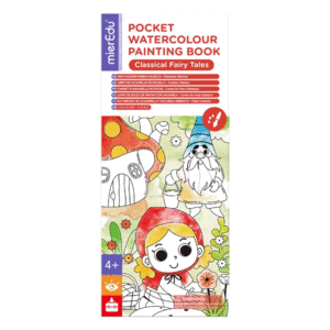 POCKET WATERCOLOURING PAINTING BOOK CLASSICAL FAIRY TALES