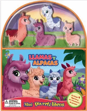 MINI DIVERTILIBROS: LLAMAS Y ALPACAS