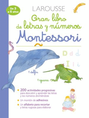 GRAN LIBRO DE LETRAS Y NÚMEROS MONTESSORI