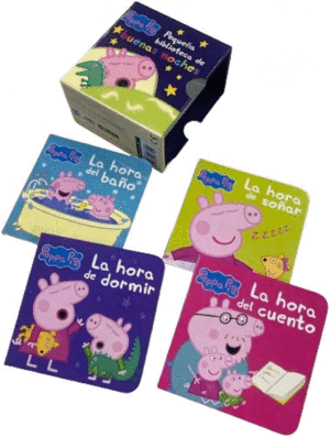 PEPPA PIG PEQUEÑA BIBLIOTECA DE BUENAS NOCHES