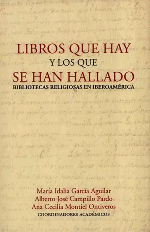 LIBROS QUE HAY Y LOS QUE SE HAN HALLADO