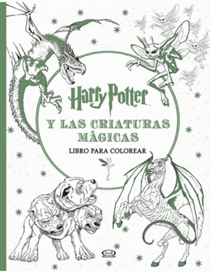 HARRY POTTER Y LAS CRIATURAS MÁGICAS: LIBRO PARA COLOREAR